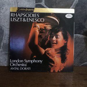 Rhapsodies Liszt & Enesco London Symphony Orchestra Antal Dorati Vinyl Record